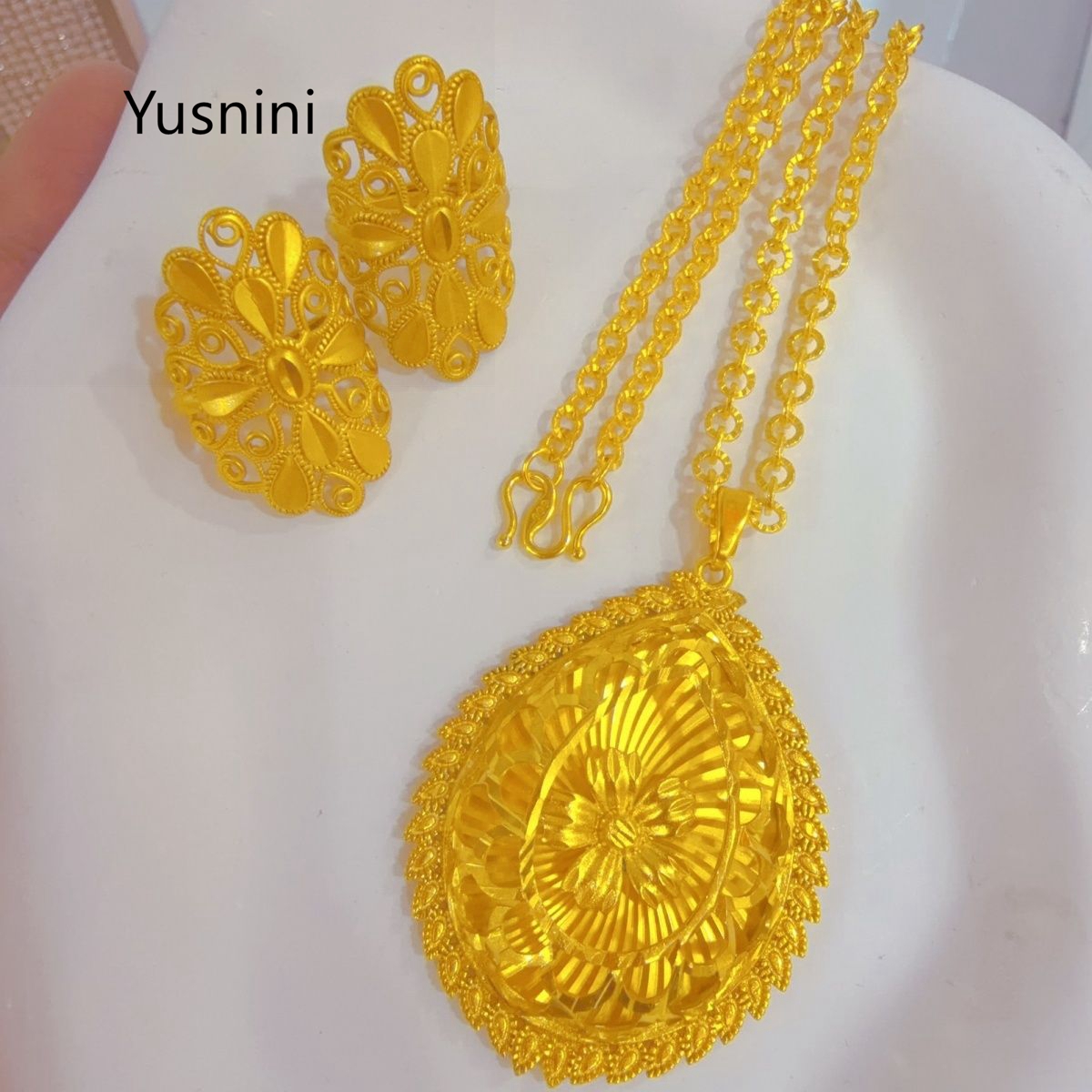 Women'S Fashion Rings Gold - New French Fashion Dubai High end