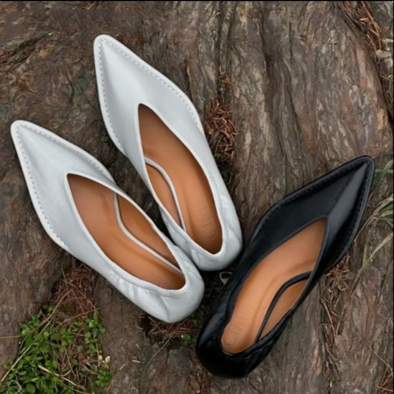 Women'S Fashion Kilt - 2025 New Pointed Toe Single Shoes
