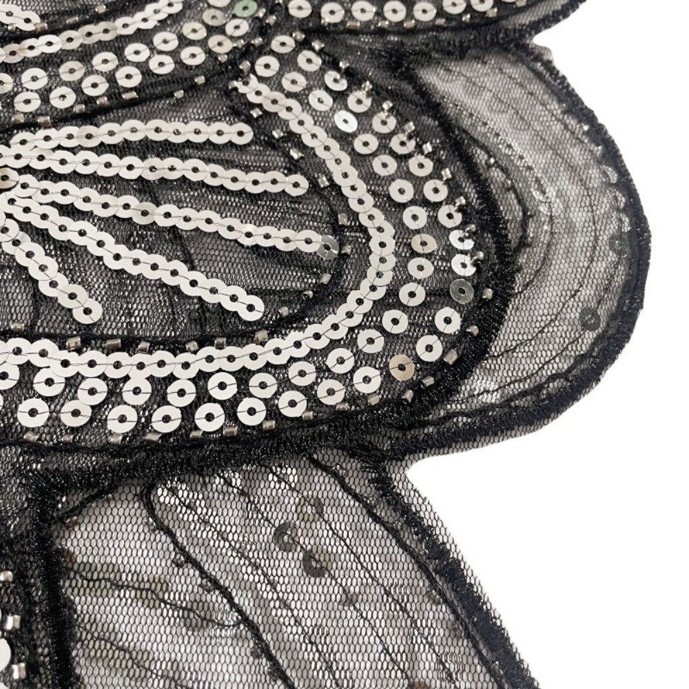 Women'S Fashion Knitwear - Art Deco Hollowed-out Shawl Beaded Sequin