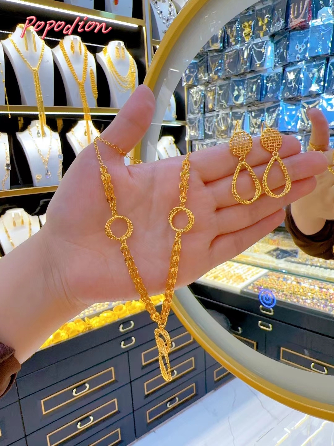 Women'S Fashion Boutique - Popodion New Dubai 24K gold-plating Jewelry