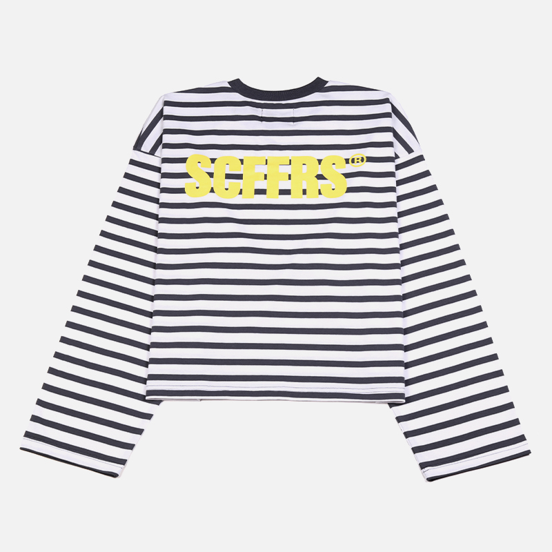 Women'S Fashion - SCFFRS Striped Sweatshirt Tops Unisex Long