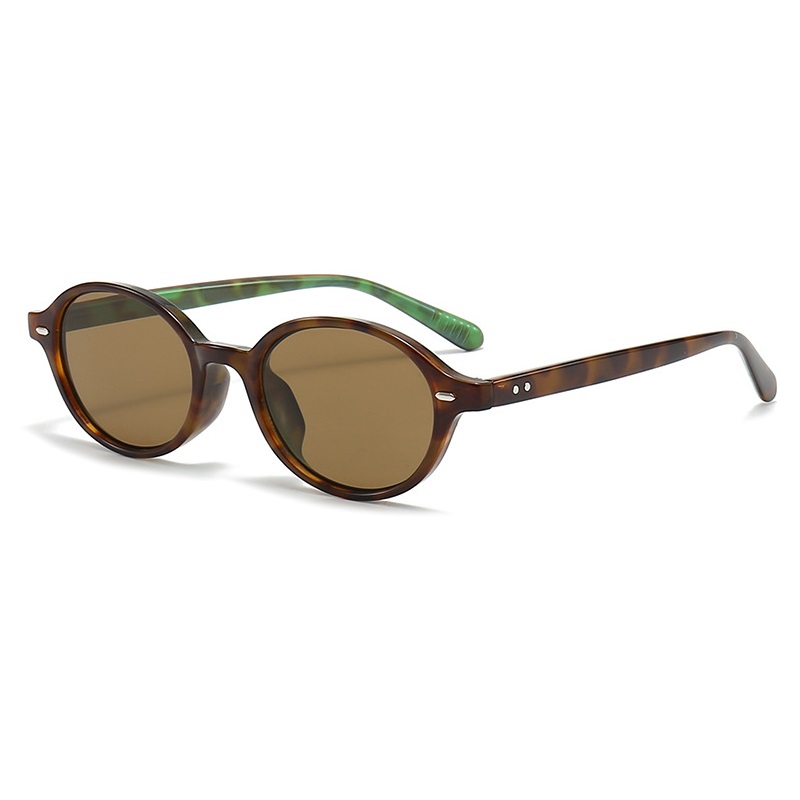 Women'S Fashion Eyewear - Retro Small Oval Sunglasses Women Men
