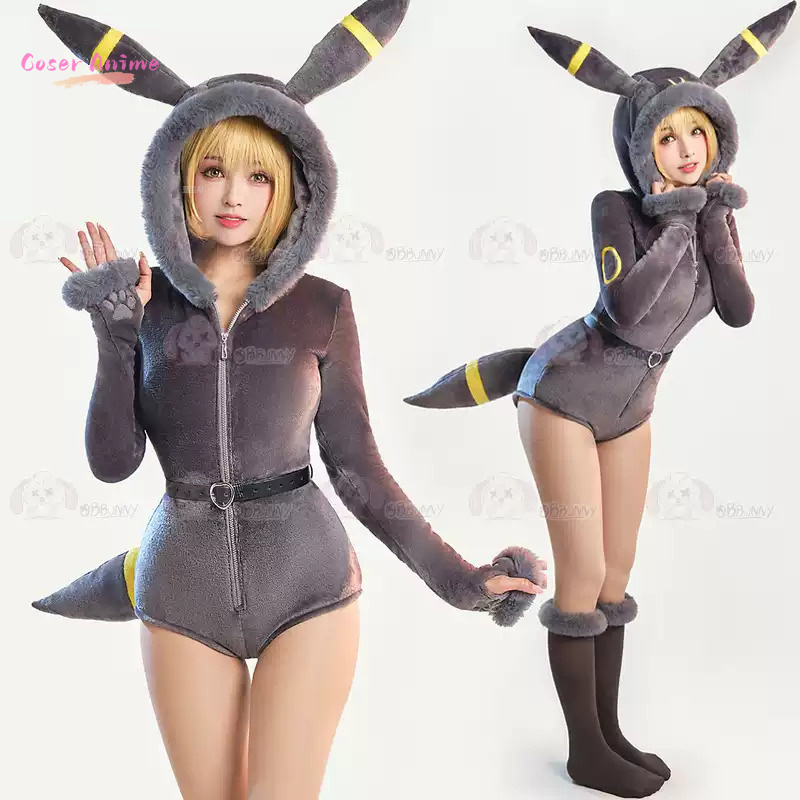 Women'S Fashion Kilt - Umbreon Cosplay Costume Halloween Christmas Anime