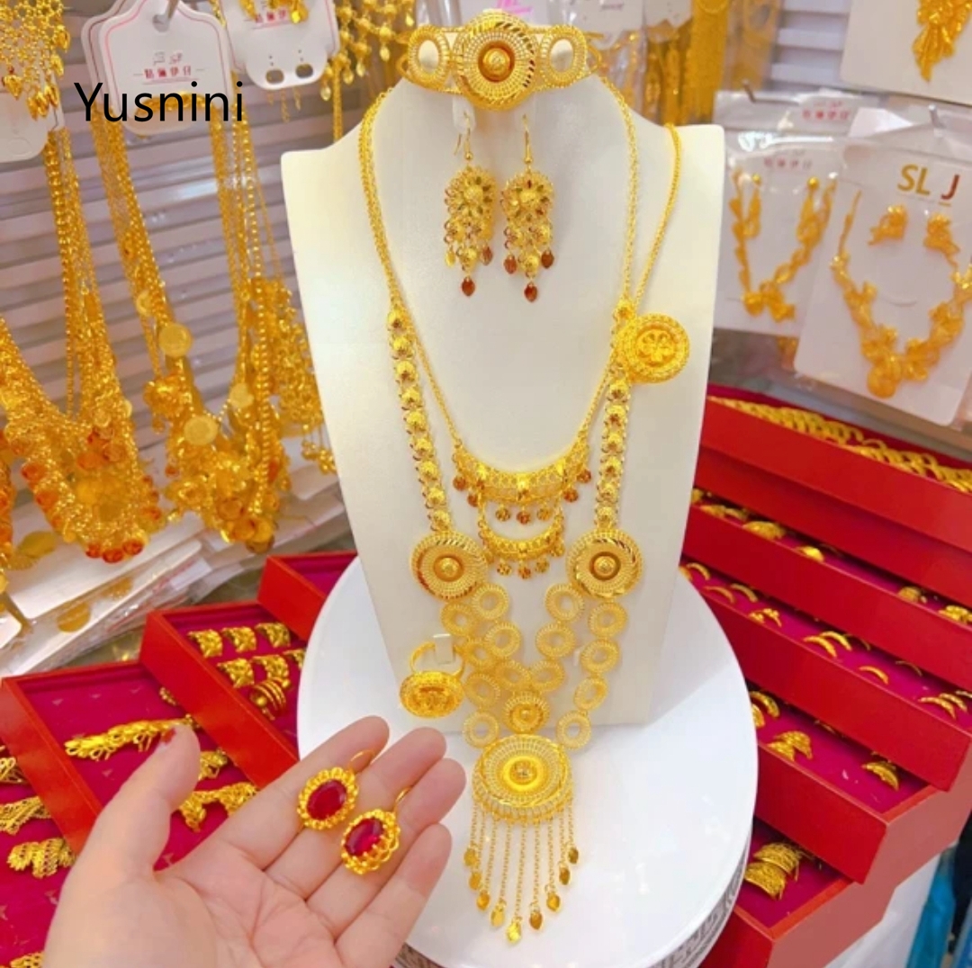 New Dubai Fashion High end 24K - Women'S Fashion Rings Gold avis et prix
