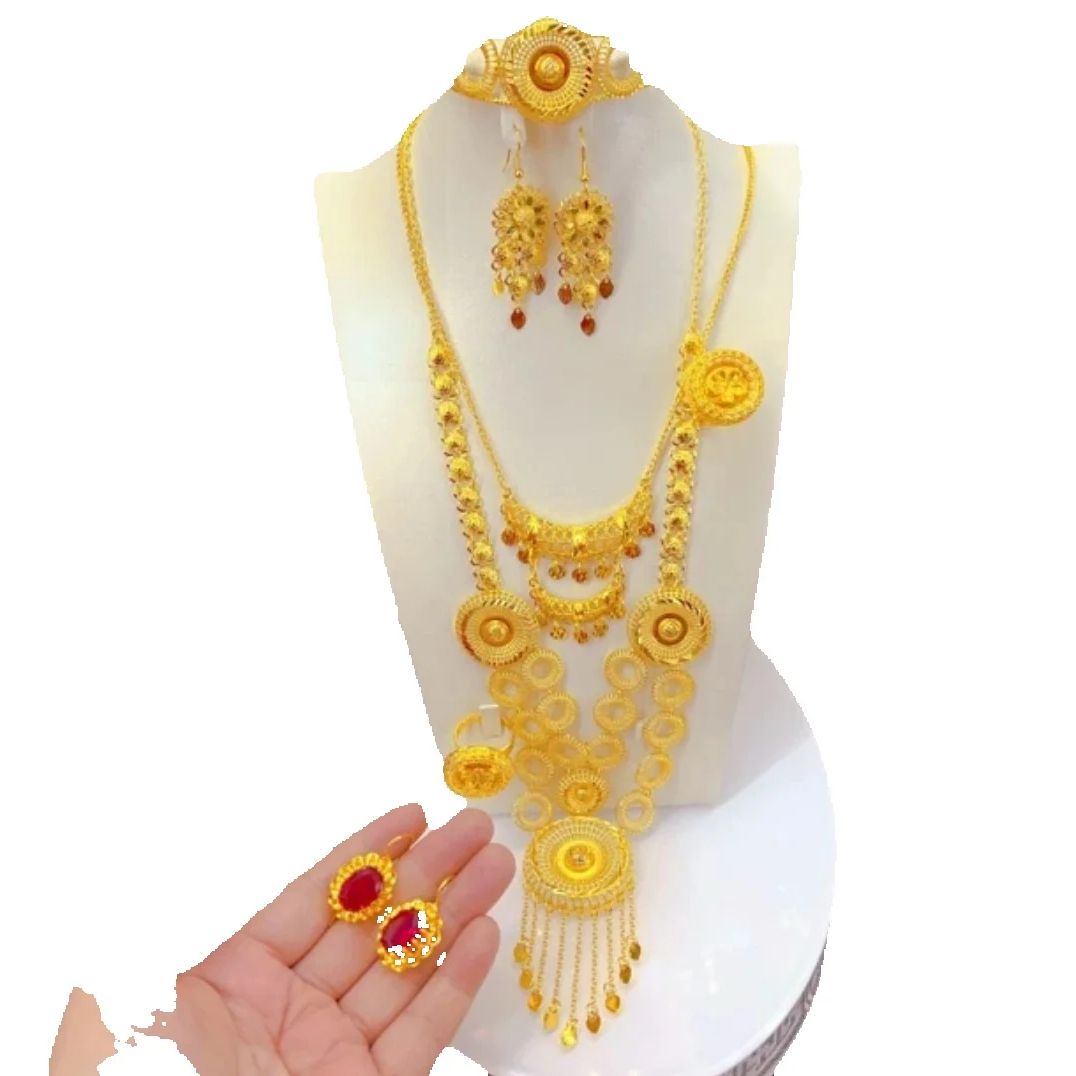 New Dubai Fashion High end 24K - Women'S Fashion Rings Gold avis et prix