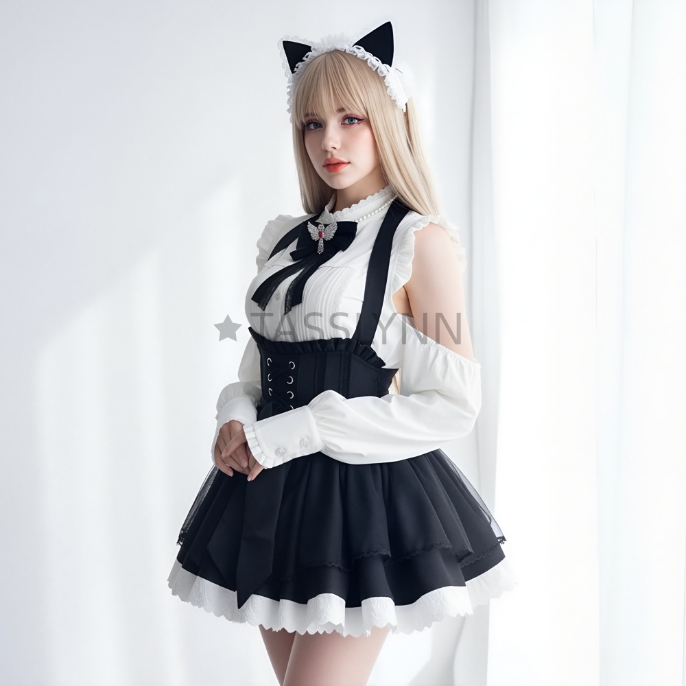 Cat Ear Nun Maid Dress Women's - Women'S Fashion Kilt avis et prix