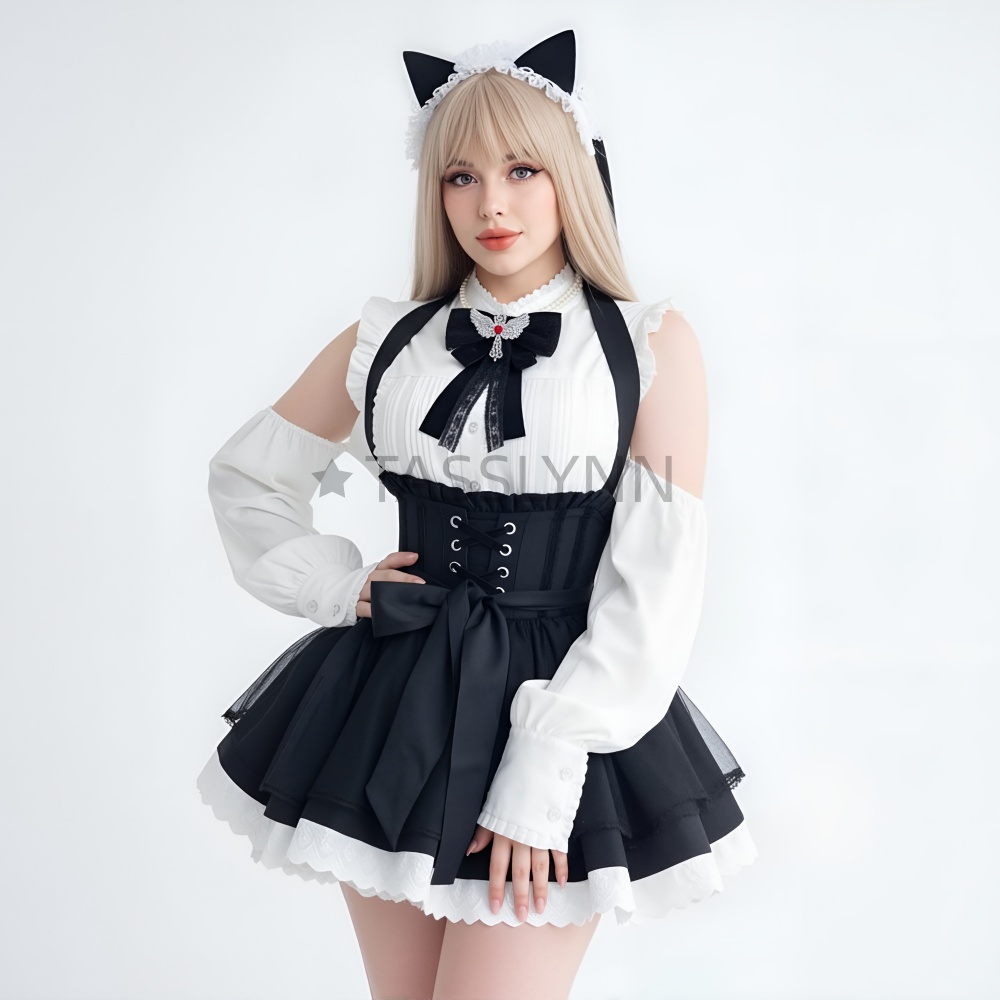 Cat Ear Nun Maid Dress Women's - Women'S Fashion Kilt avis et prix
