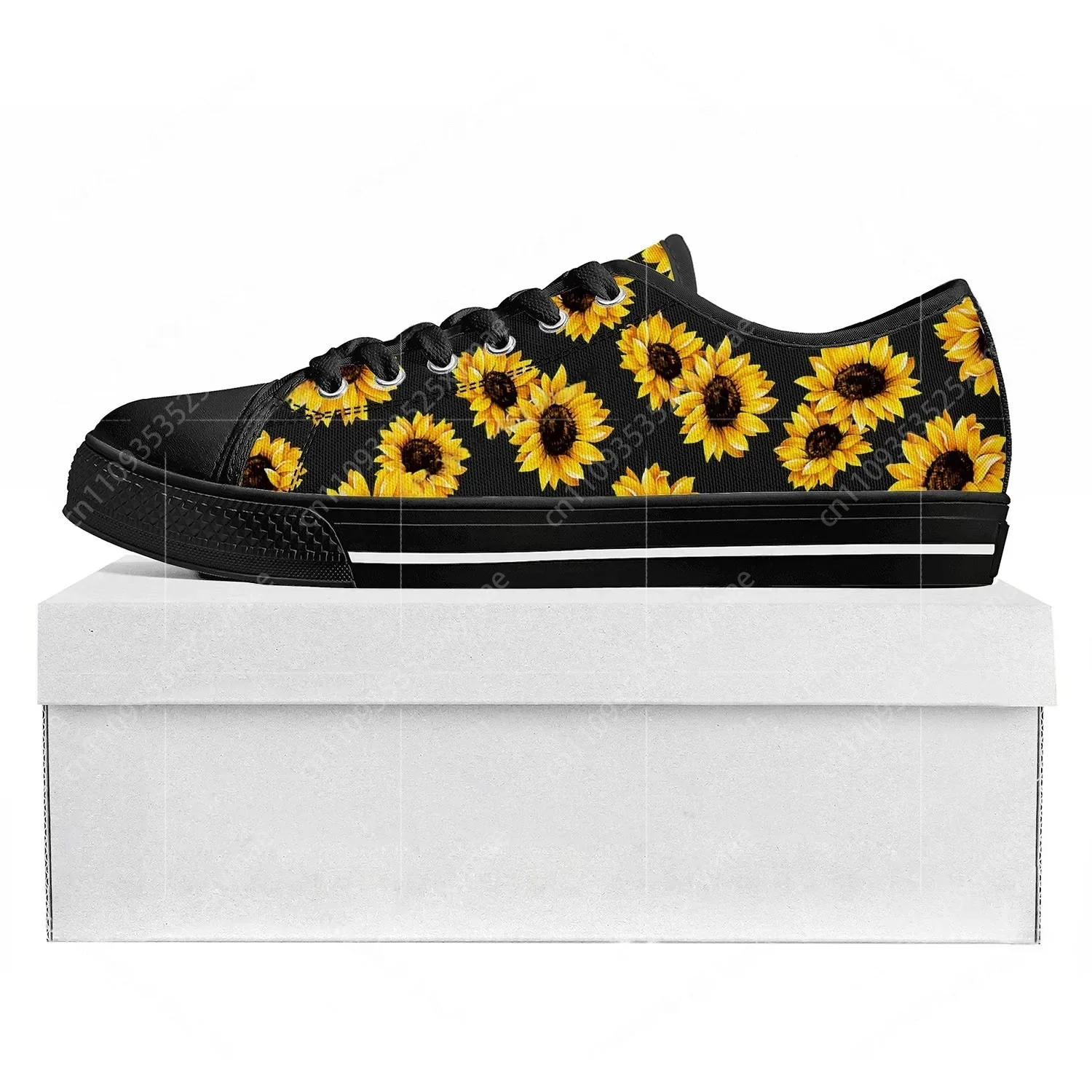 Sunflower Yellow Flower Low To - Women'S Yellow Fashion Sneakers avis et prix