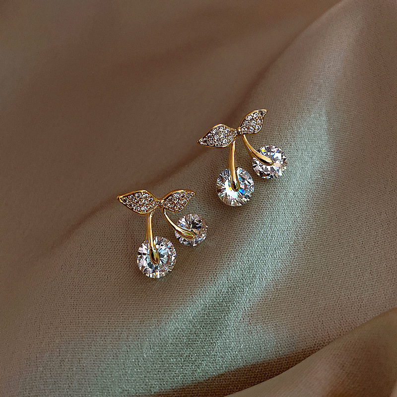 Petite cherry delicate stud ea - Women'S Fashion Petite avis et prix