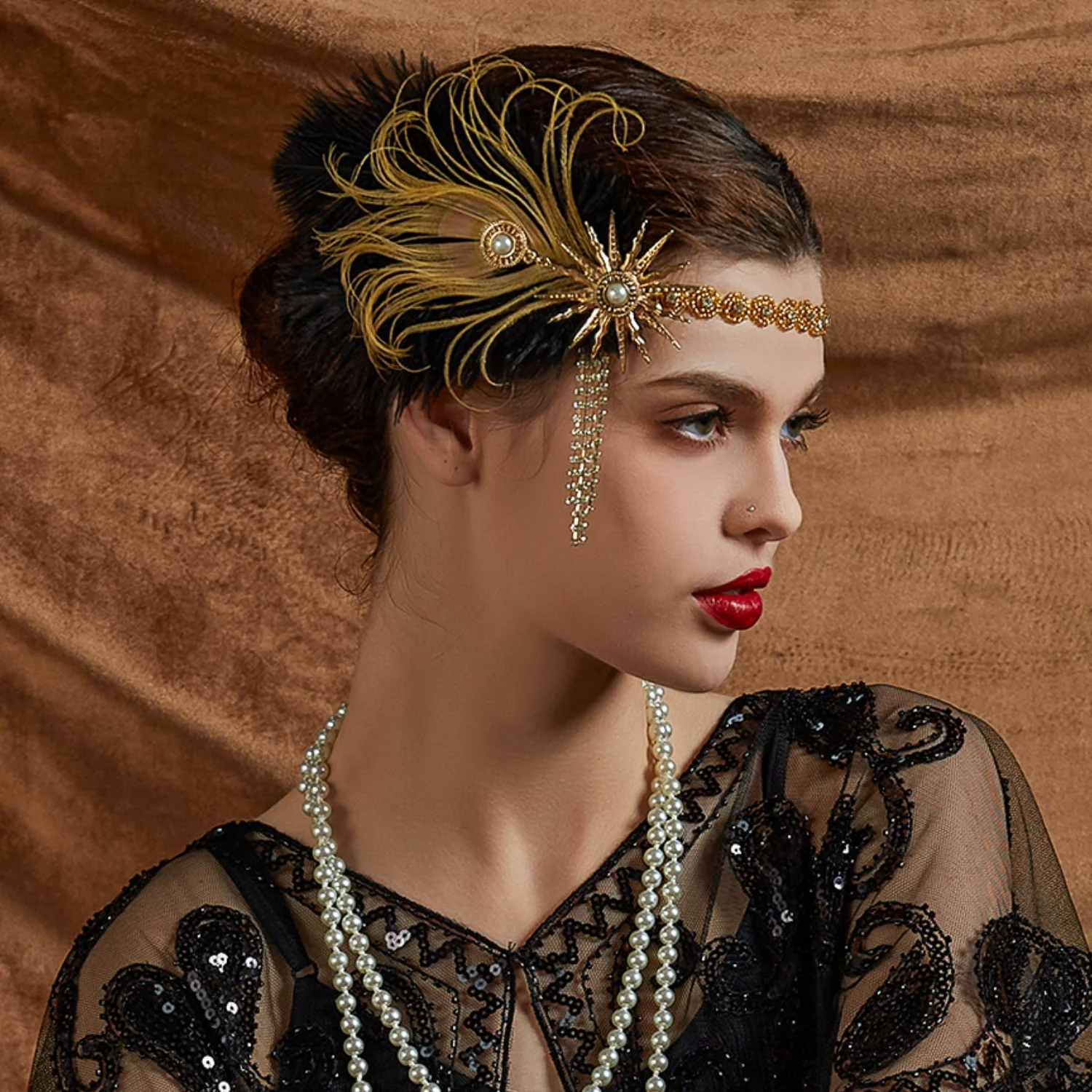 Rhinestone HairBand 1920s Vint - Women'S Fashion Of The 1920S avis et prix