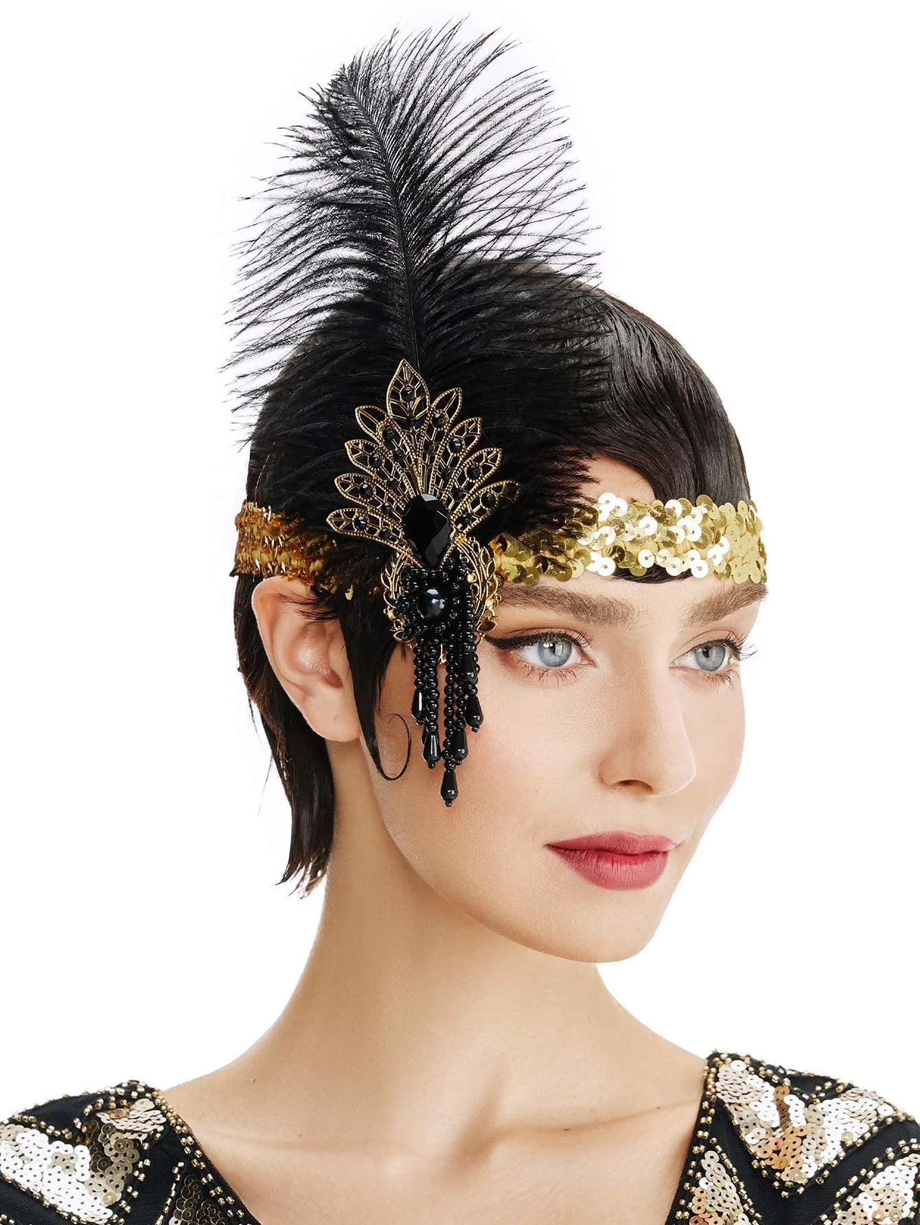 Rhinestone HairBand 1920s Vint - Women'S Fashion Of The 1920S avis et prix