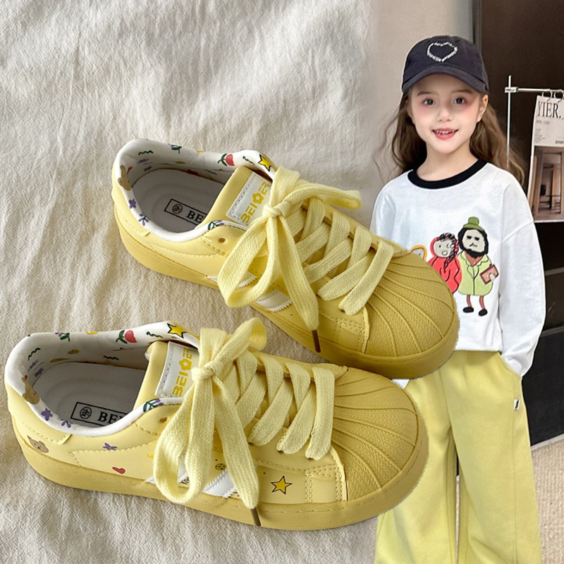 Children's Sports Shoes 2025 A - Women'S Yellow Fashion Sneakers avis et prix