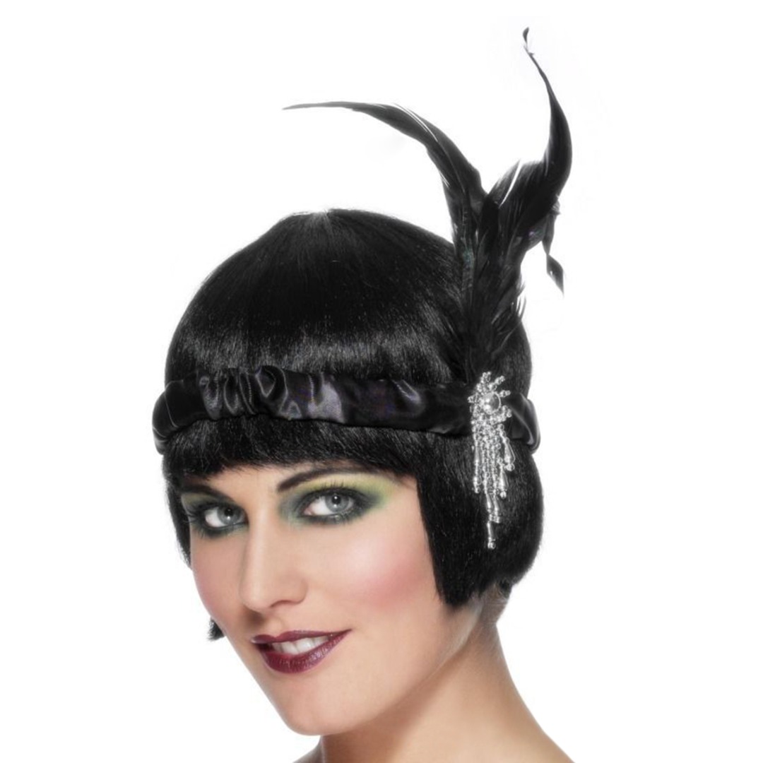 Ladies Flapper Feather Headban - Women'S Fashion Of The 1920S avis et prix