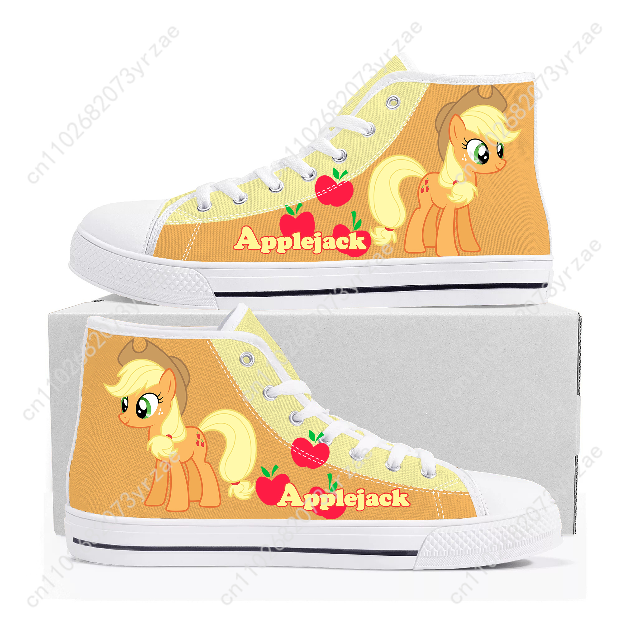 Applejack High Top Shoes Man W - Women'S Yellow Fashion Sneakers avis et prix