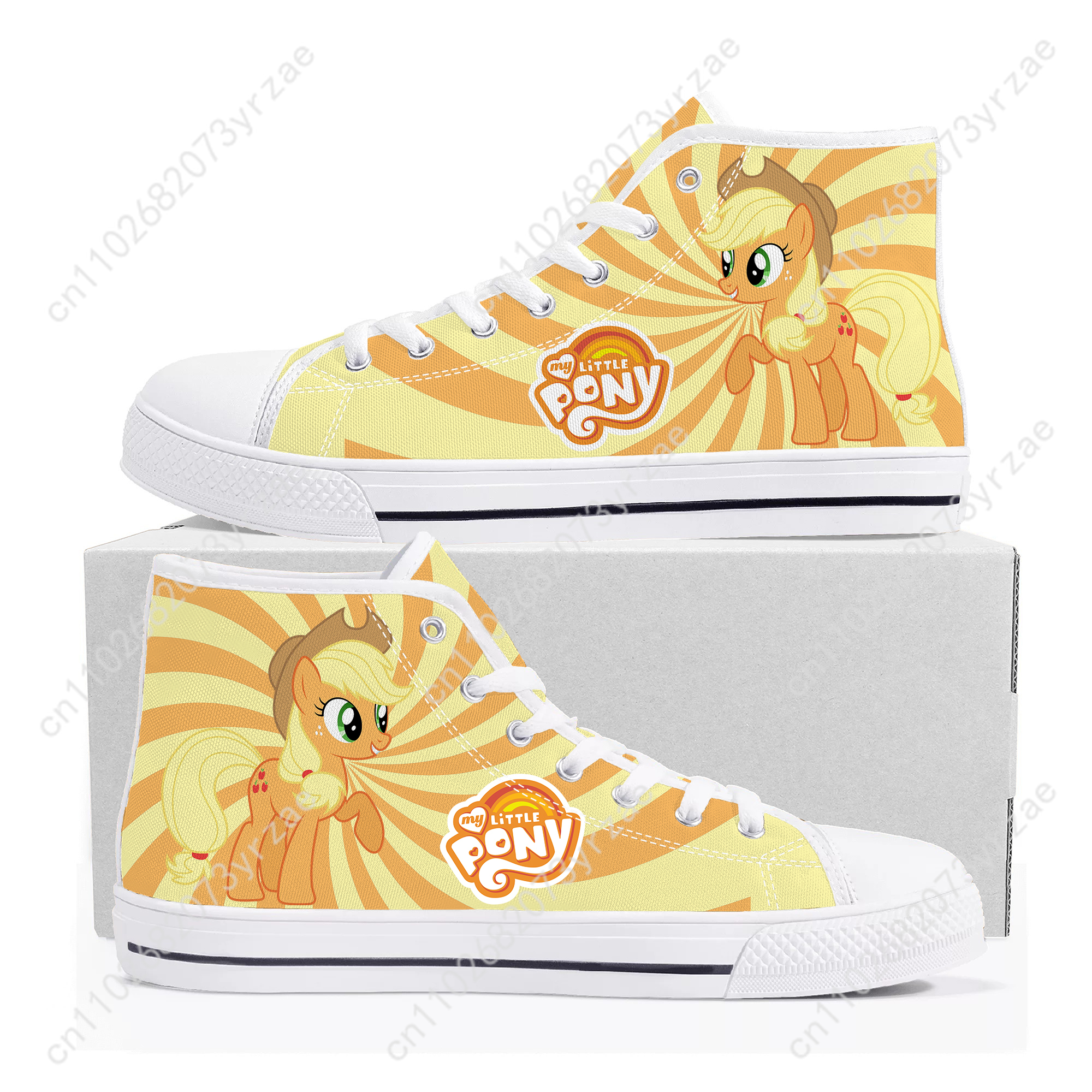 Applejack High Top Shoes Man W - Women'S Yellow Fashion Sneakers avis et prix