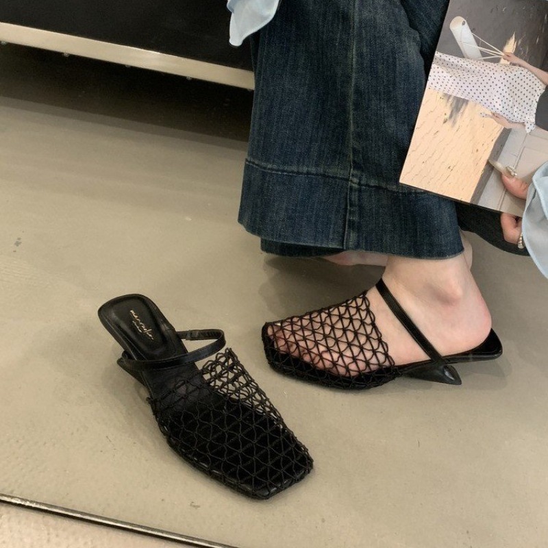 Weave Mesh Women High Heels Sa - Women'S Fashion Trends Summer 2025 avis et prix