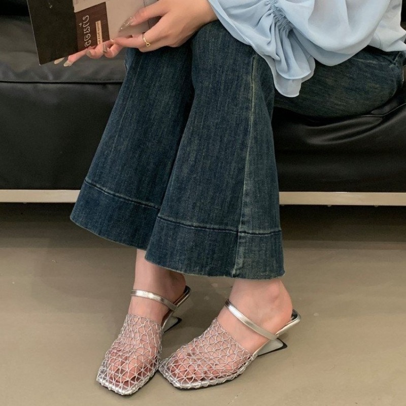 Weave Mesh Women High Heels Sa - Women'S Fashion Trends Summer 2025 avis et prix