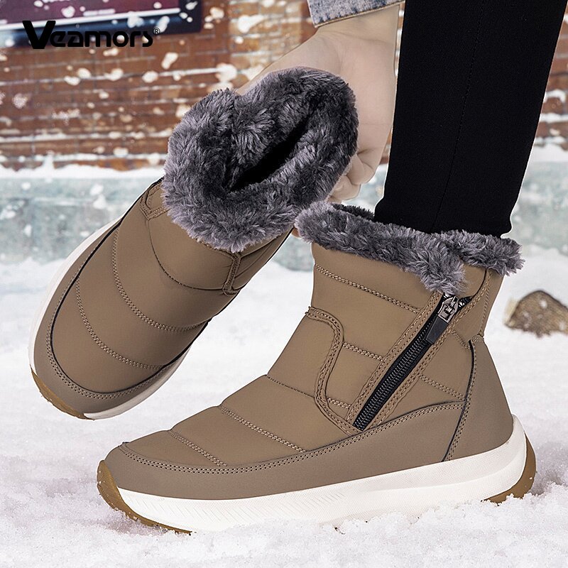 Fashion Women Snow Boots High- - Women'S Fashion Hiking Boots avis et prix