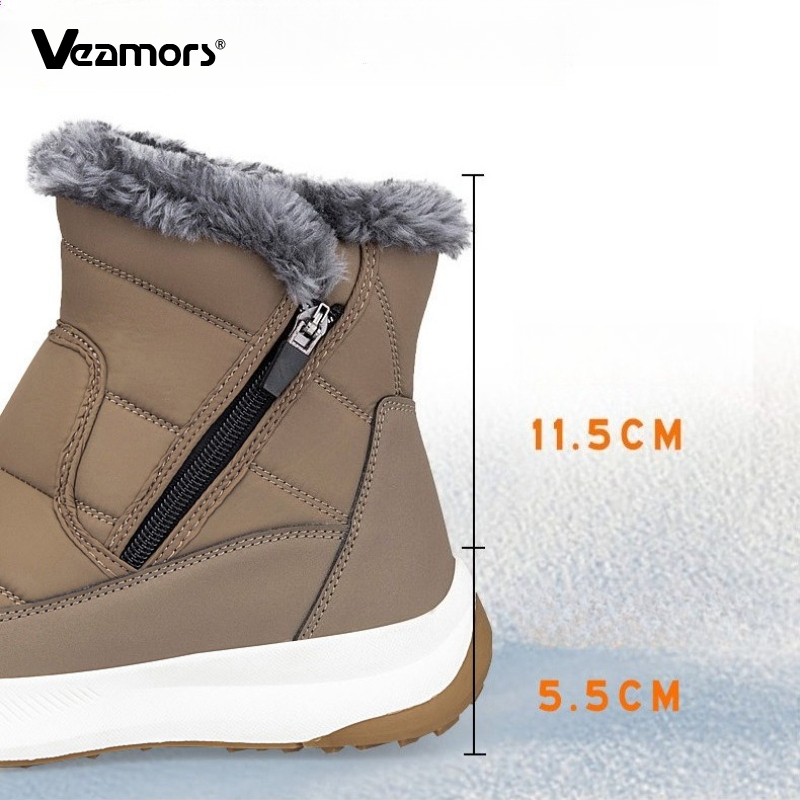 Fashion Women Snow Boots High- - Women'S Fashion Hiking Boots avis et prix