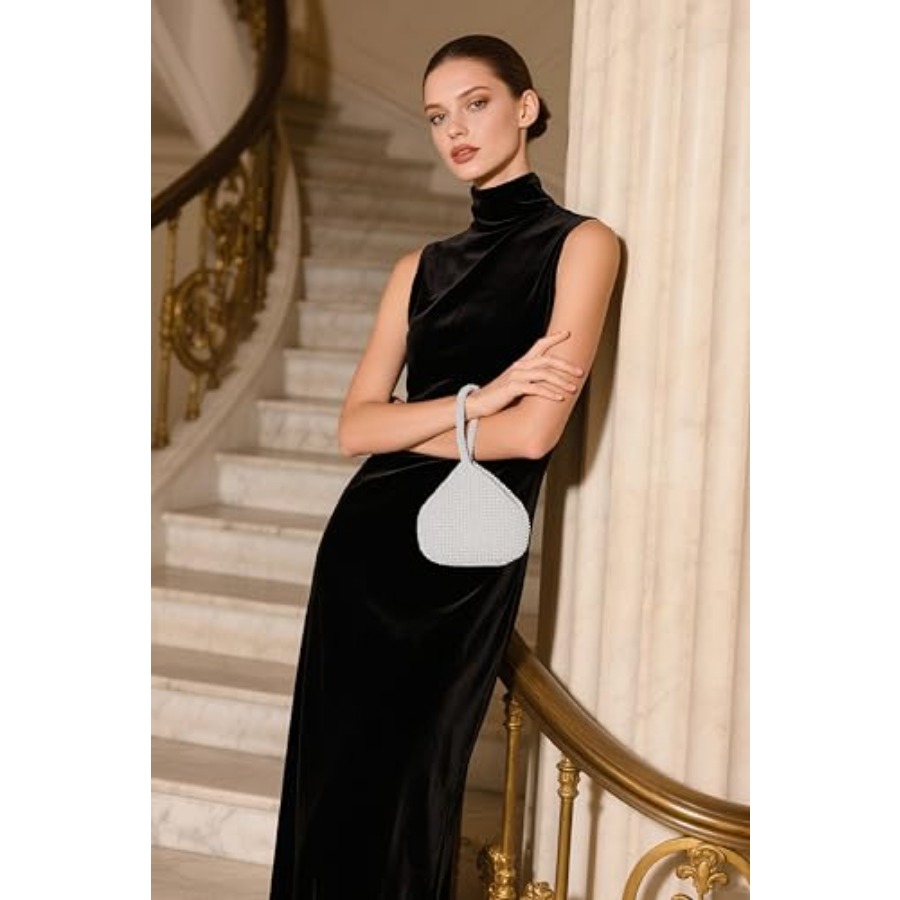Women's Rhinestone Clutch Even - Women'S Fashion Of The 1920S avis et prix