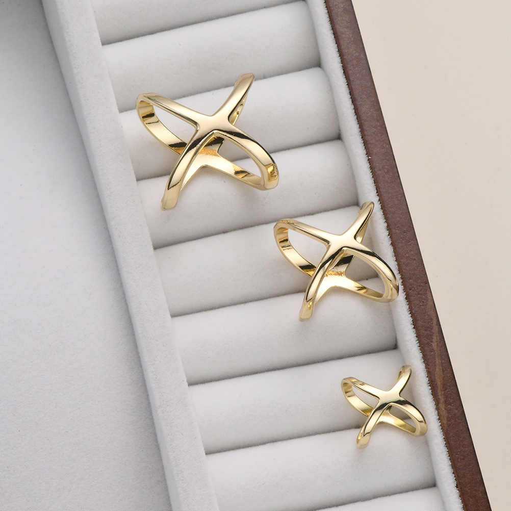 3pcs X Shaped Alloy Scarf Ring - Women'S Fashion Knitwear avis et prix