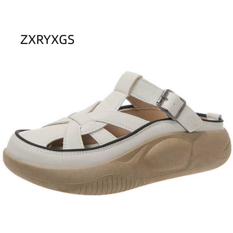 ZXRYXGS 2025 New Round Toe Sup - Women'S Fashion Trends Summer 2025 avis et prix