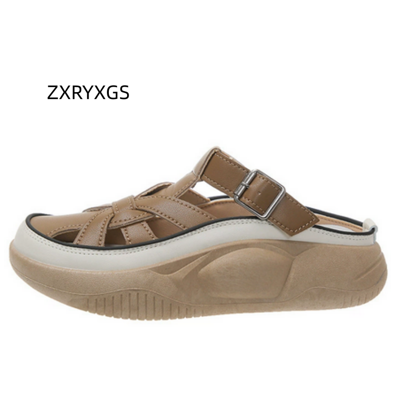 ZXRYXGS 2025 New Round Toe Sup - Women'S Fashion Trends Summer 2025 avis et prix