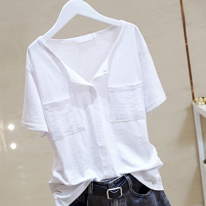 Summer Trend Slub Cotton T Shi - Women'S Fashion Trends Summer 2025 avis et prix