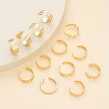 13 piece set of 24k gold fashi - Women'S Fashion Rings Gold avis et prix