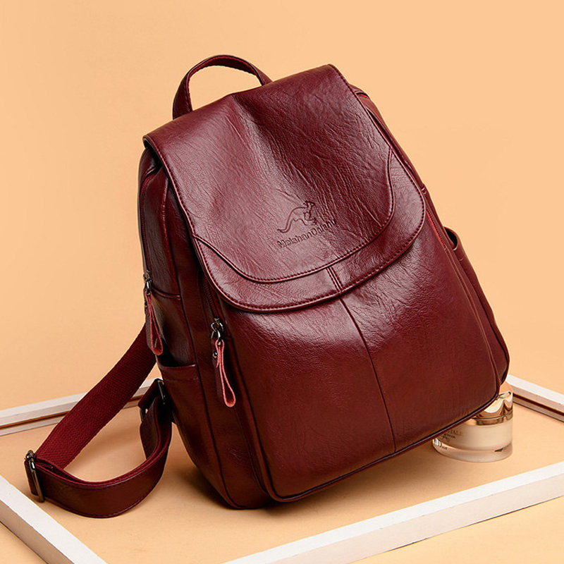 9 Color Women Soft Leather Bac - Women Fashion Online avis et prix