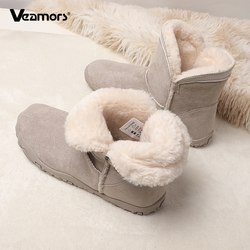 Plush Warm Women Snow Boots No - Women'S Fashion Hiking Boots avis et prix