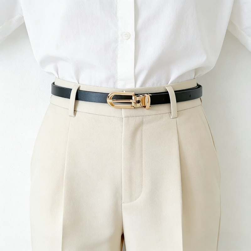 Women's Belted Mini Clasp Belt - Women'S Fashion Petite avis et prix