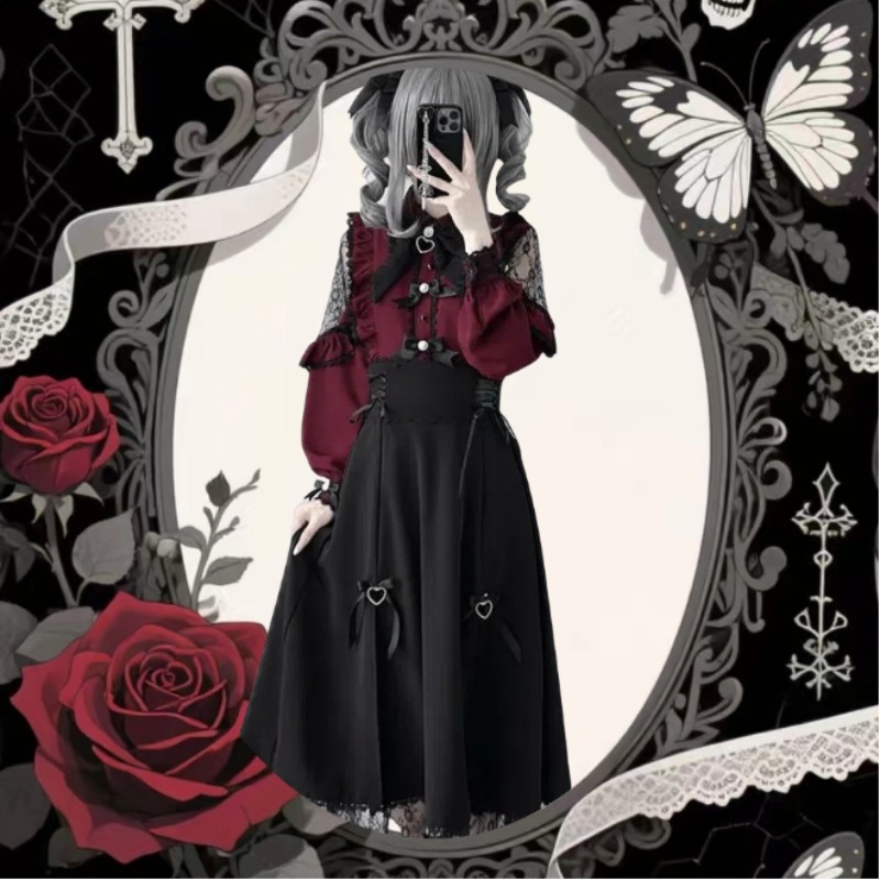 Jirai Kei JK Skirt Uniform Cos - Women'S Fashion Kilt avis et prix