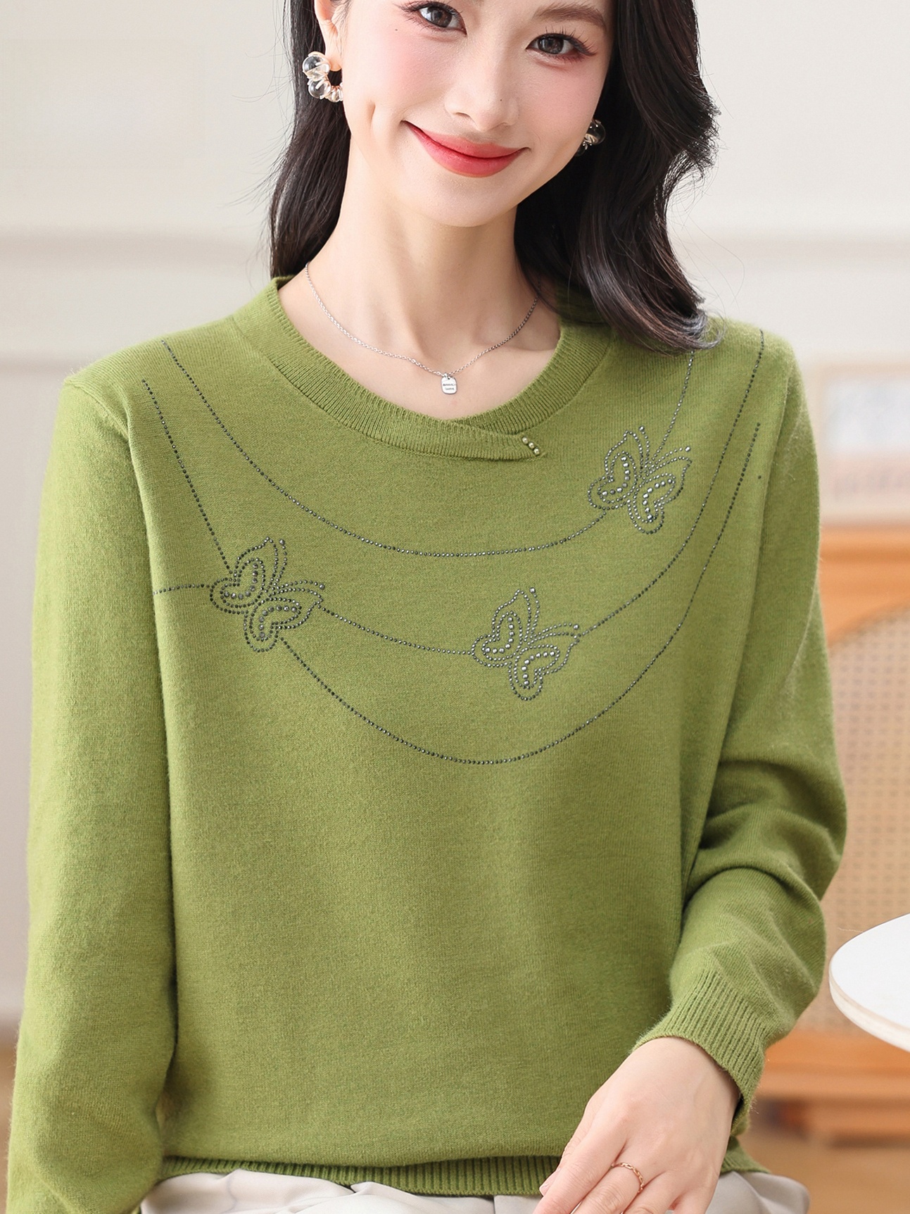 Spring Fashion Embroidered Kni - Women Fashion Over 60 avis et prix