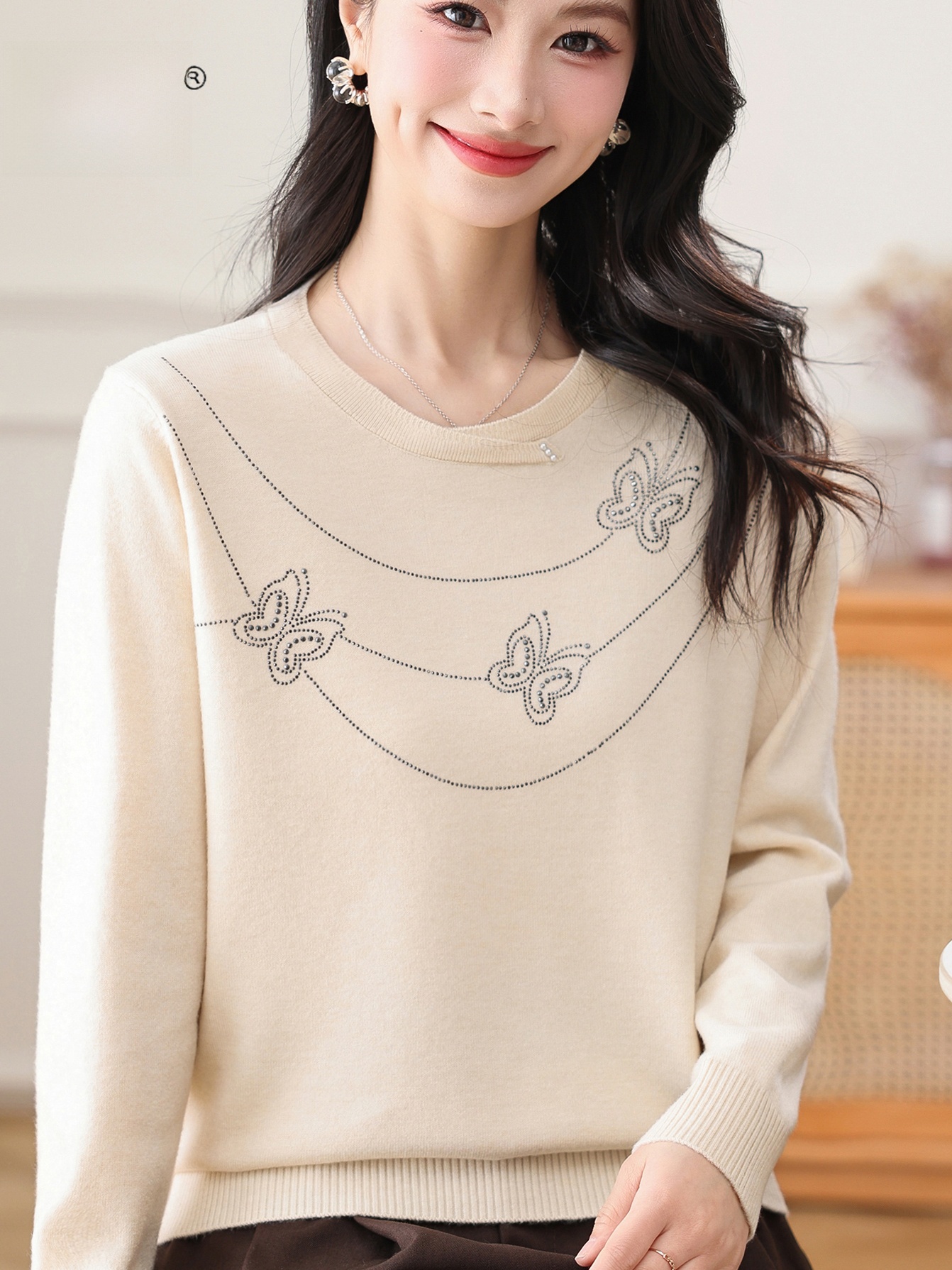 Spring Fashion Embroidered Kni - Women Fashion Over 60 avis et prix