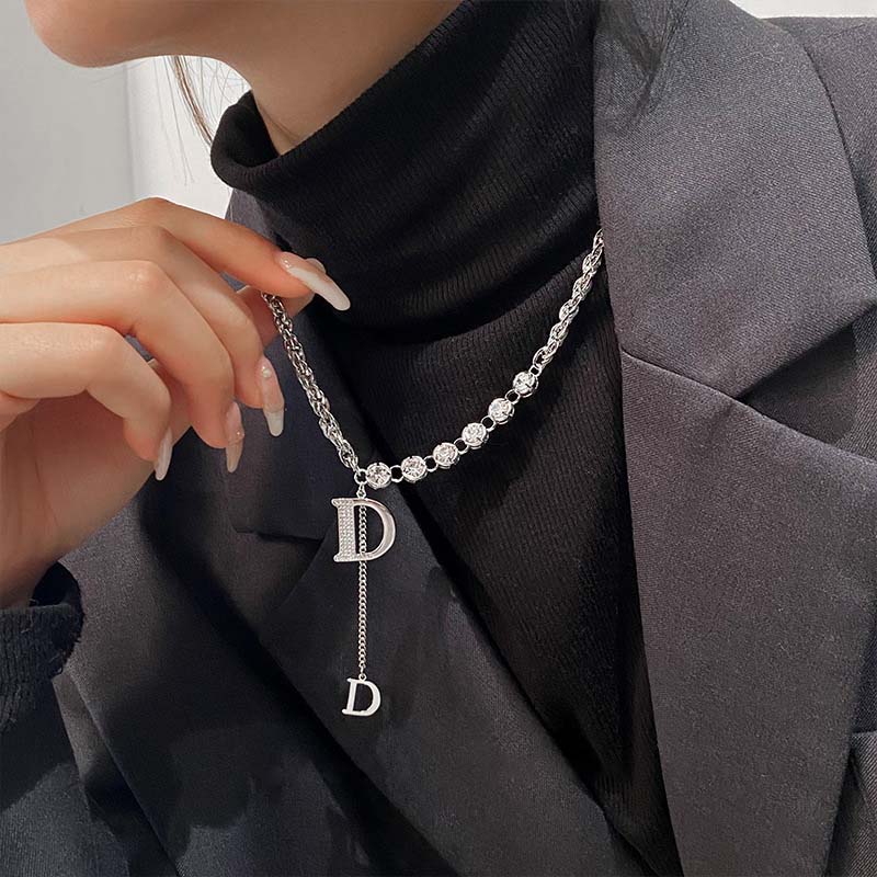Letter Replica Designer Choker - Women Fashion Brand Logo avis et prix