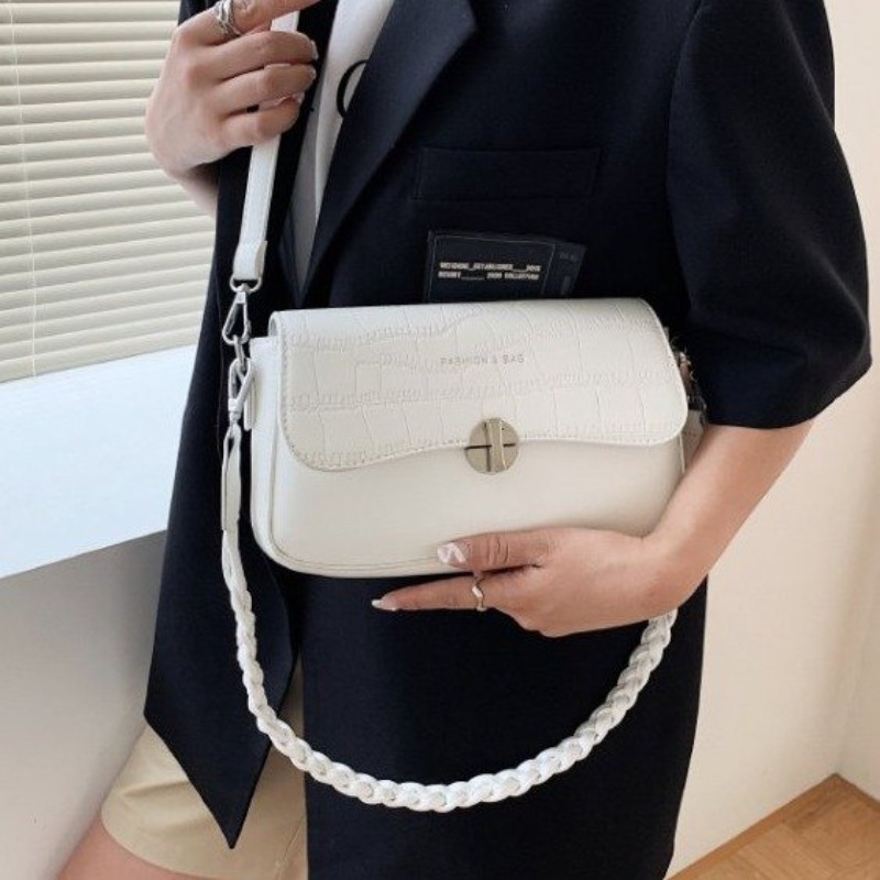 Fashionable Leather Diaper Bag - Women Fashion Brand Logo avis et prix