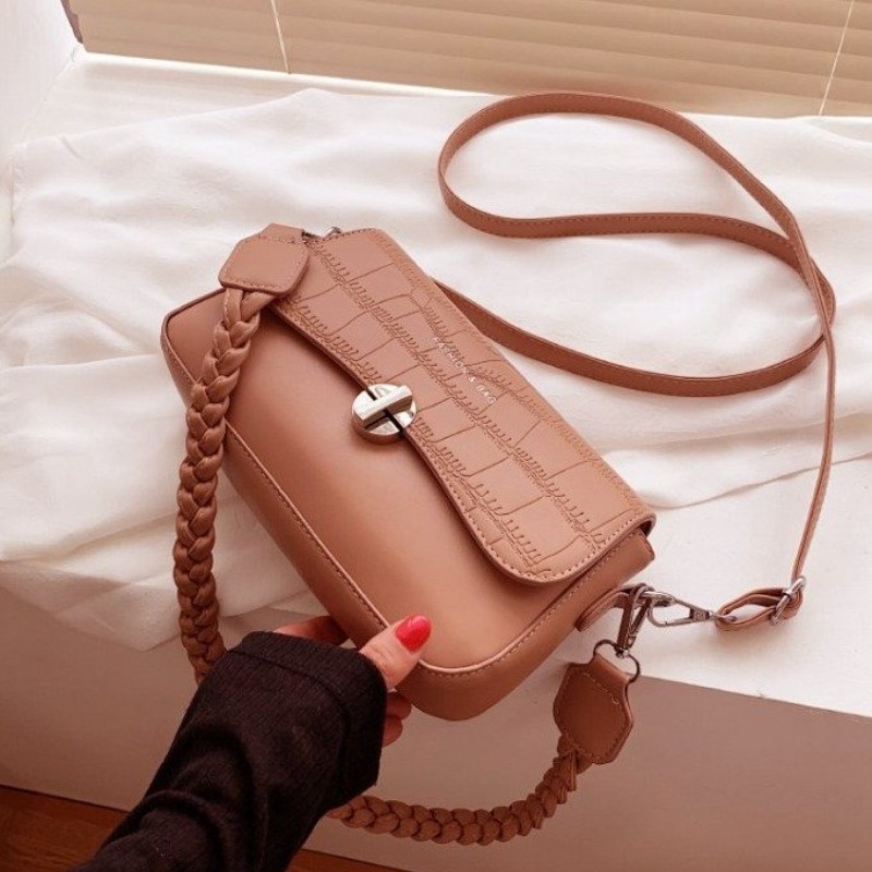Fashionable Leather Diaper Bag - Women Fashion Brand Logo avis et prix