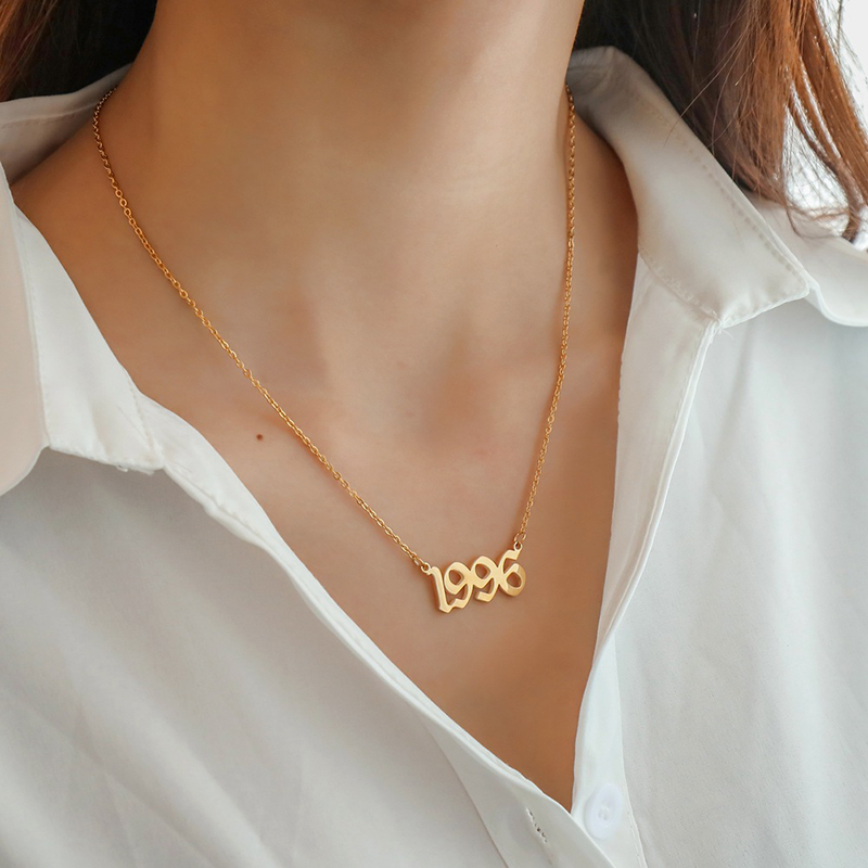 Stainless Steel Trendy Charm Y - Women'S Fashion Year 2000 avis et prix