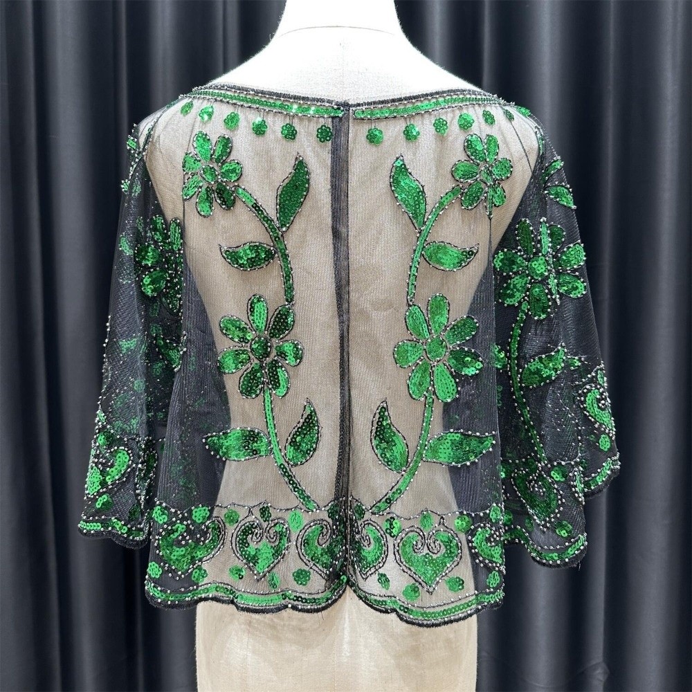 New 1920s Shoulder Shawl Spark - Women'S Fashion Of The 1920S avis et prix