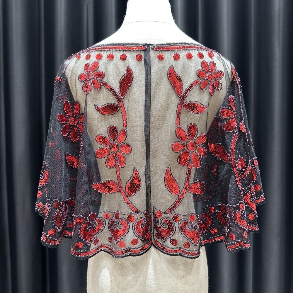 New 1920s Shoulder Shawl Spark - Women'S Fashion Of The 1920S avis et prix