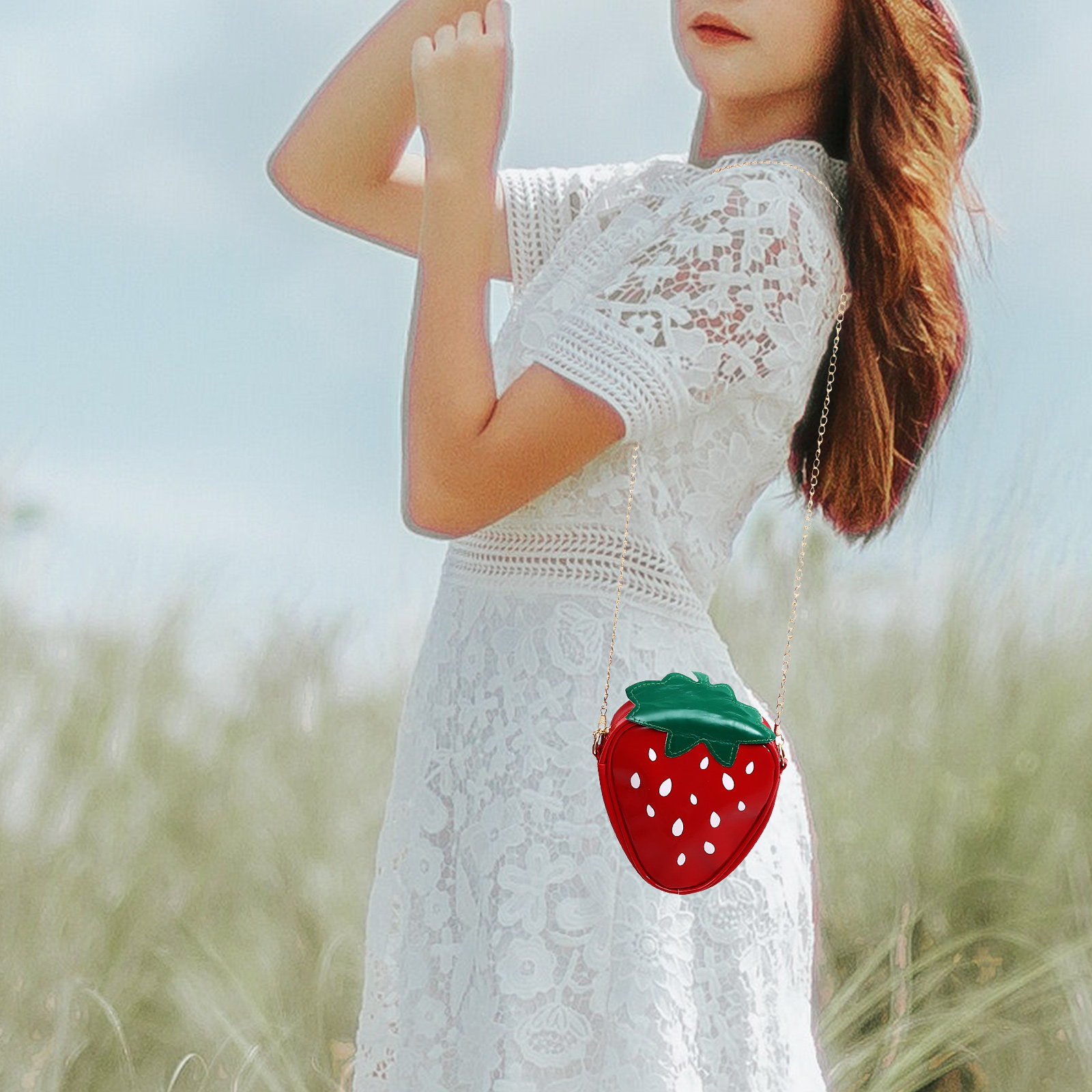 Trendy Fruit Shape Cross Body  - Women Fashion Designer avis et prix