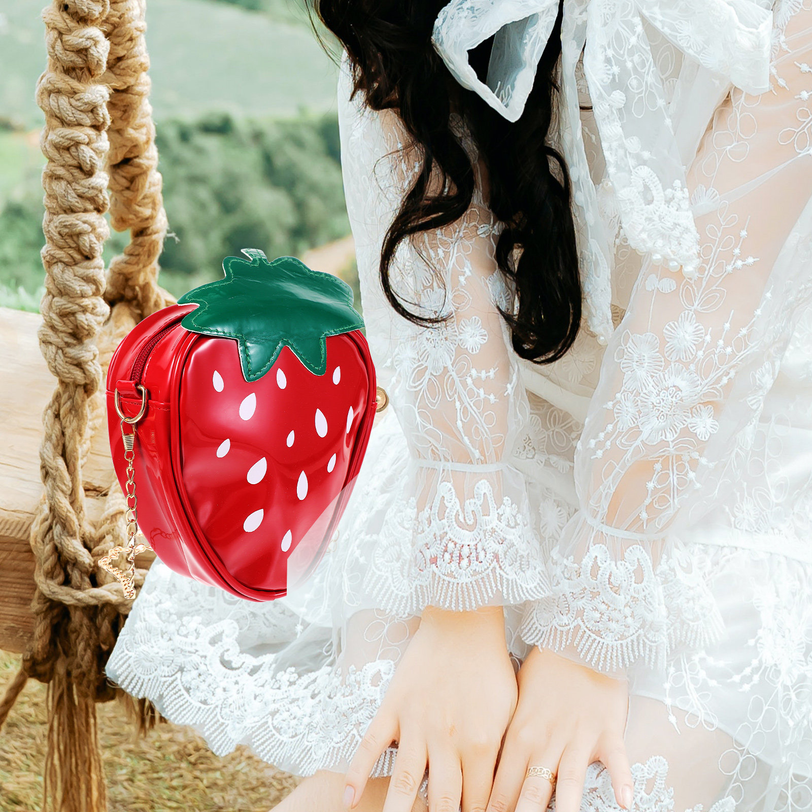 Trendy Fruit Shape Cross Body  - Women Fashion Designer avis et prix