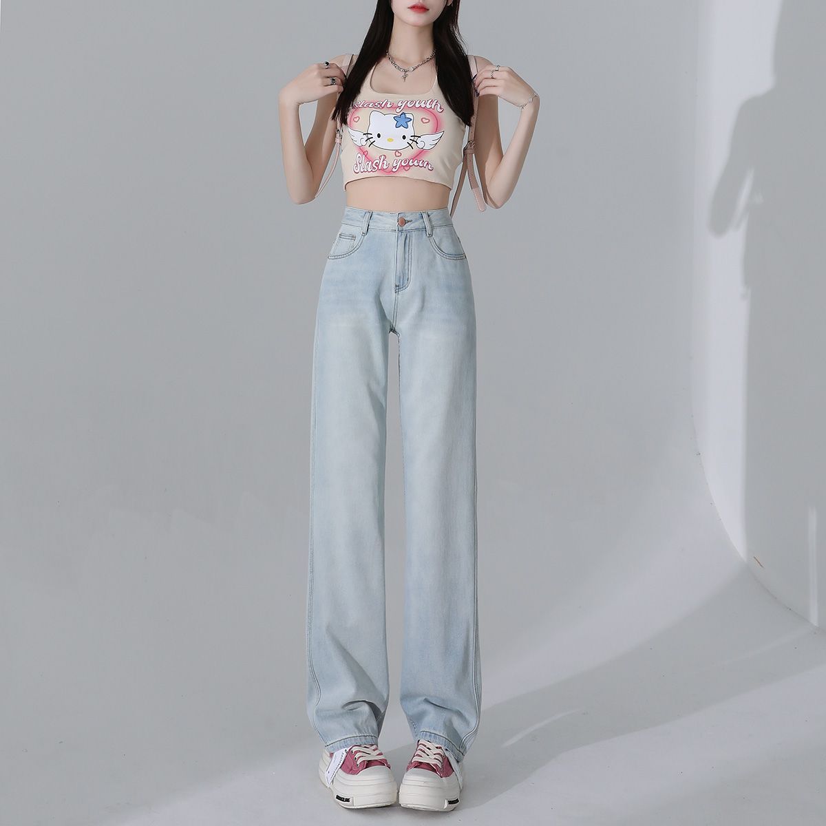 New style loose summer jeans f - Women'S Fashion Petite avis et prix