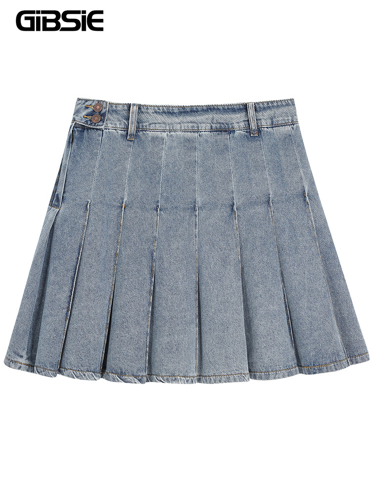 GIBSIE Plus Size Autumn New Hi - Women'S Fashion Kilt avis et prix