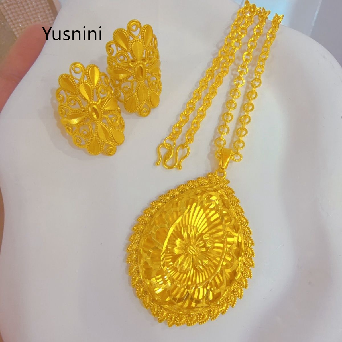 New French Fashion Dubai High  - Women'S Fashion Rings Gold avis et prix