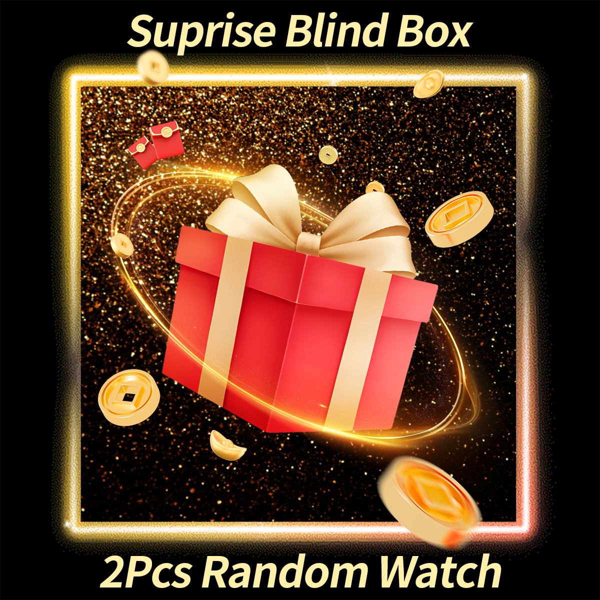 2PCS Surprise Mystery Box-Wome - Fashion Women Watches avis et prix