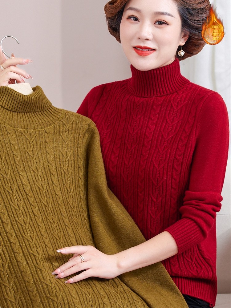 Fashionable Thickened Knitted  - Women Fashion Over 60 avis et prix