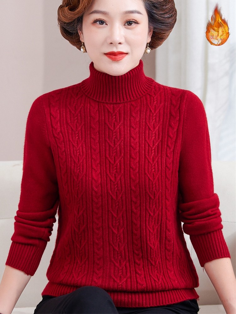 Fashionable Thickened Knitted  - Women Fashion Over 60 avis et prix