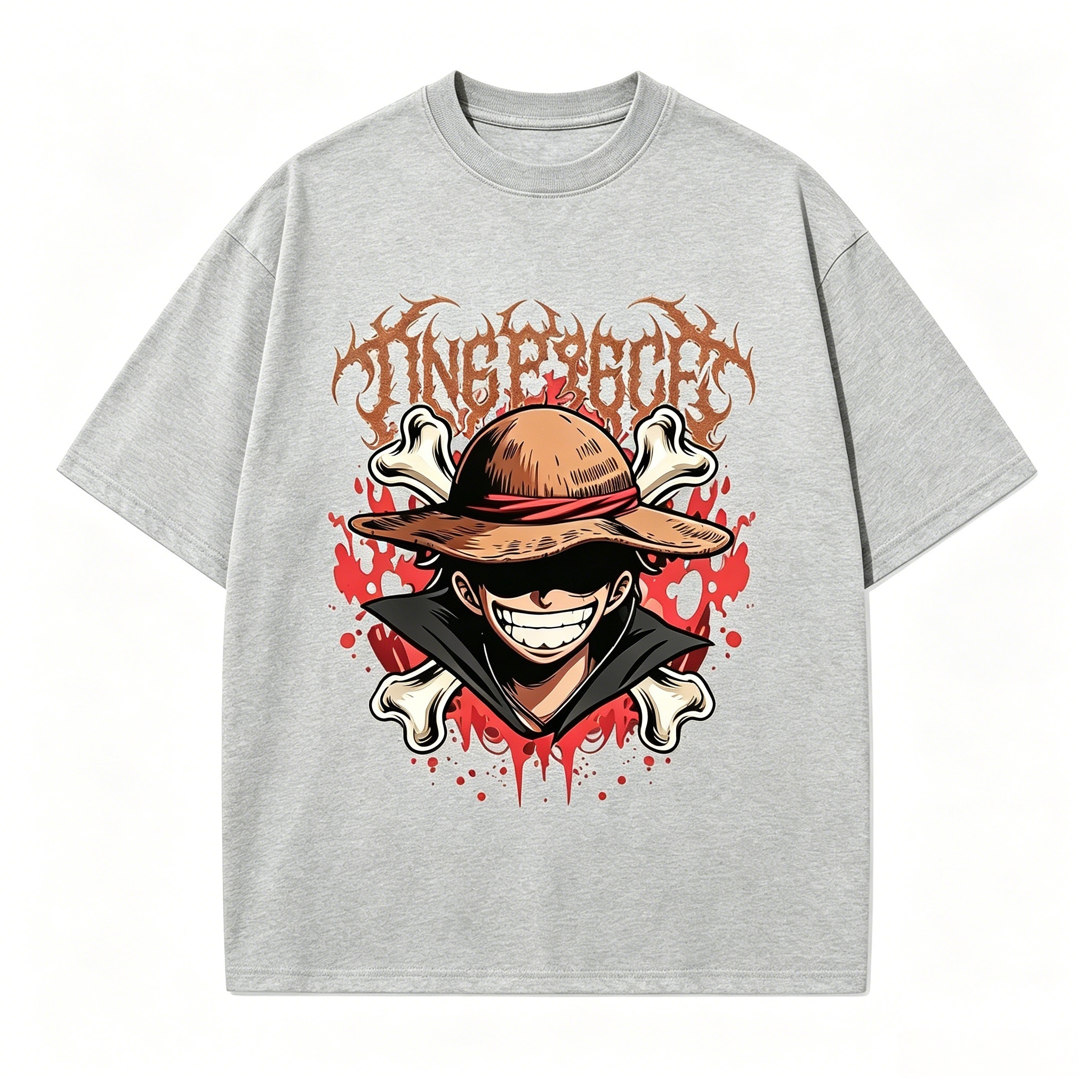 One Piece Luffy Oversized T-Sh - Straw Hat Summer avis et prix